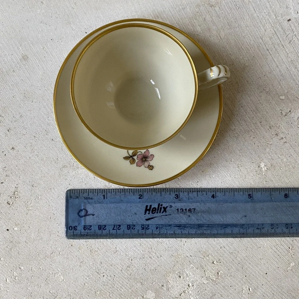 Vintage NHS Kongens Lyngby Denmark Cup and‎ Saucer